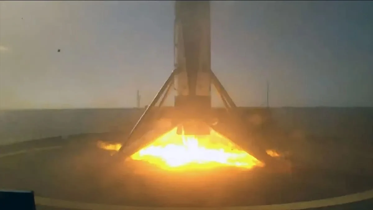 SpaceX достигла 600 успешных посадок первой ступени Falcon 9